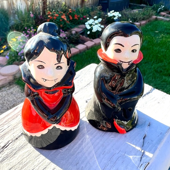 Blue Sky Dining Vampire Salt Pepper Shakers Poshmark